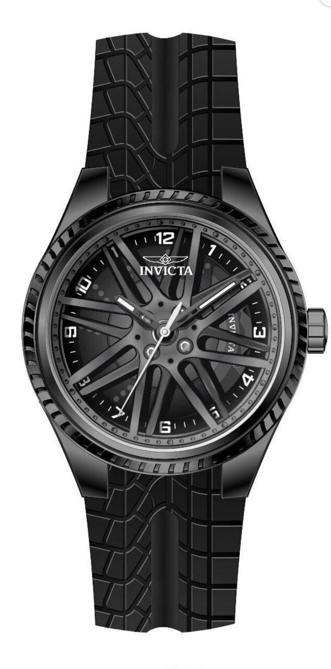 Invicta Invicta Racing Men 46mm Stainless Black Black Grey Gradient dial 50757